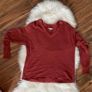 Red cardigan American eagle size m